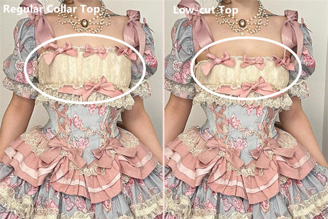 Gem and Rose Luxury Hime Lolita Dress Fullset