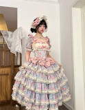 Gem and Rose Luxury Hime Lolita Dress Fullset