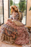 Gem and Rose Luxury Hime Lolita Dress Fullset