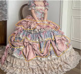 Gem and Rose Luxury Hime Lolita Dress Fullset