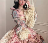 Gem and Rose Luxury Hime Lolita Dress Fullset