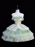 Green Plus Size Friendly Hime Lolita Dress