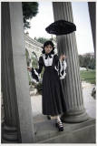 Withpuji the Sleepless Night Velvet Classic Lolita Dress