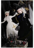 With Puji Phantom Night Poems Embroidery Top and Corset Dress