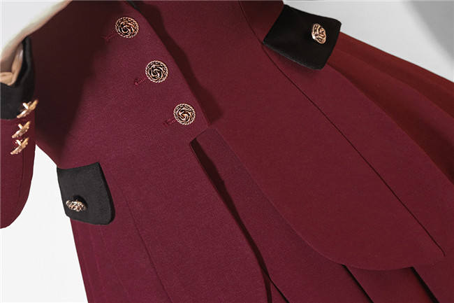 Foxtrot Lolita Plus Size Friendly Vintage Skirt and Coat Set