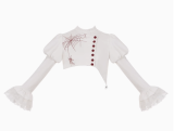 With Puji Phantom Night Poems Embroidery Top and Corset Dress