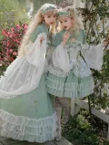 Green Plus Size Friendly Hime Lolita Dress