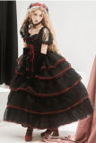 Tiered Skirt Plus Size Hime Lolita Dress