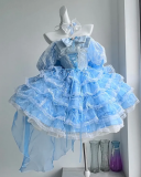 Tiered Skirt Plus Size Hime Lolita Dress