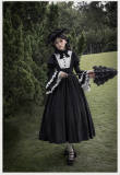 Withpuji the Sleepless Night Velvet Classic Lolita Dress