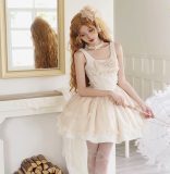Withpuji Moonlight Symphony Classic Lolita Dress with Tailing