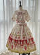 Red House Print Lolita Dress and Headband