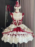Peacock Feather Lolita Dress and Accessories