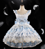Peacock Feather Lolita Dress and Accessories
