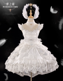 Peacock Feather Lolita Dress and Accessories