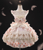 Peacock Feather Lolita Dress and Accessories