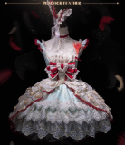 Peacock Feather Lolita Dress and Accessories