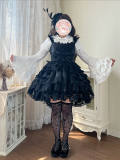 Peacock Feather Lolita Dress and Accessories