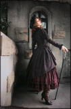 Avenue Denfer the Land of Moonrise Lolita Skirt and Train Top