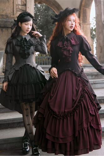 Avenue Denfer the Land of Moonrise Lolita Skirt and Train Top