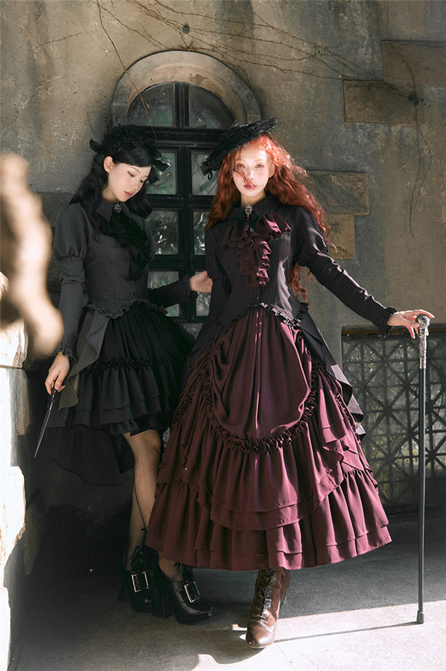 Avenue Denfer the Land of Moonrise Lolita Skirt and Train Top