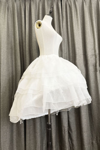 Super Puffy Fishbone Lolita Petticoat Adjustable