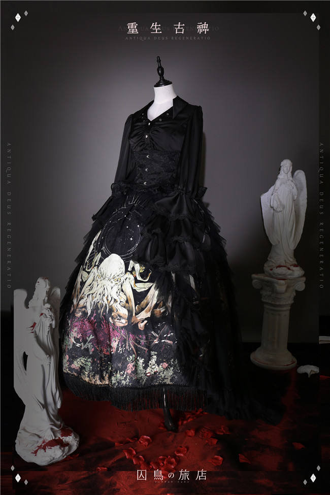 50-70cm Super Puffy Magic Fishbone Lolita Petticoat