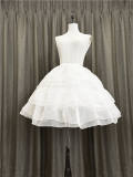 Super Puffy Fishbone Lolita Petticoat Adjustable