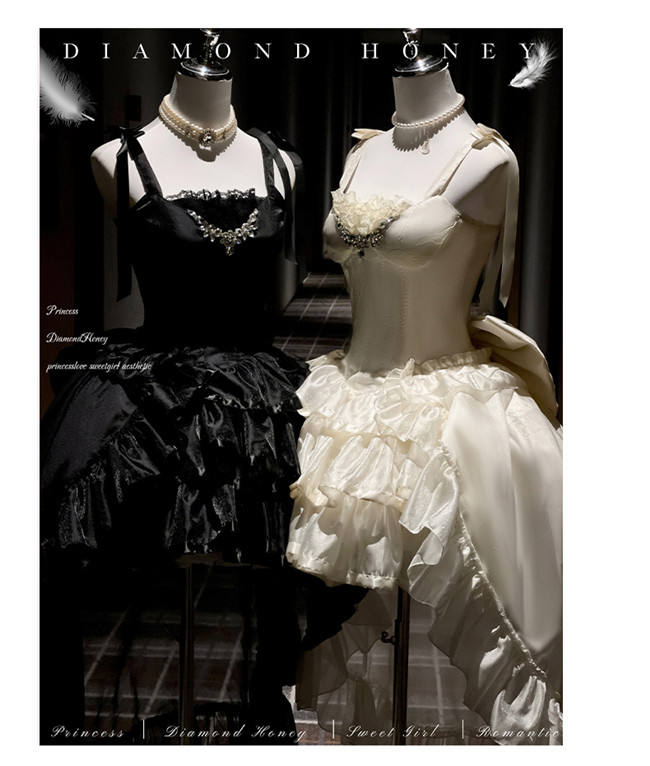 Diamond Honey Miss Lady Formal Dress and Tailing