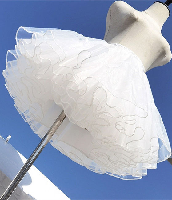 35cm/48cm Plus Size Friendly Organza Lolita Petticoat 48cm and 35cm