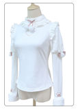 Cat's Paw Embroidery Bottoming Top