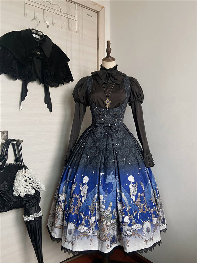 Nnstar Long Sleeves Gothic Lolita Blouse