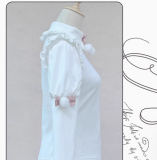 Cat's Paw Embroidery Bottoming Top