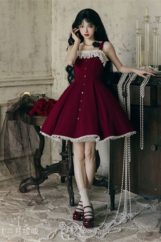 The Piano and the Song Lolita Jumper Dress