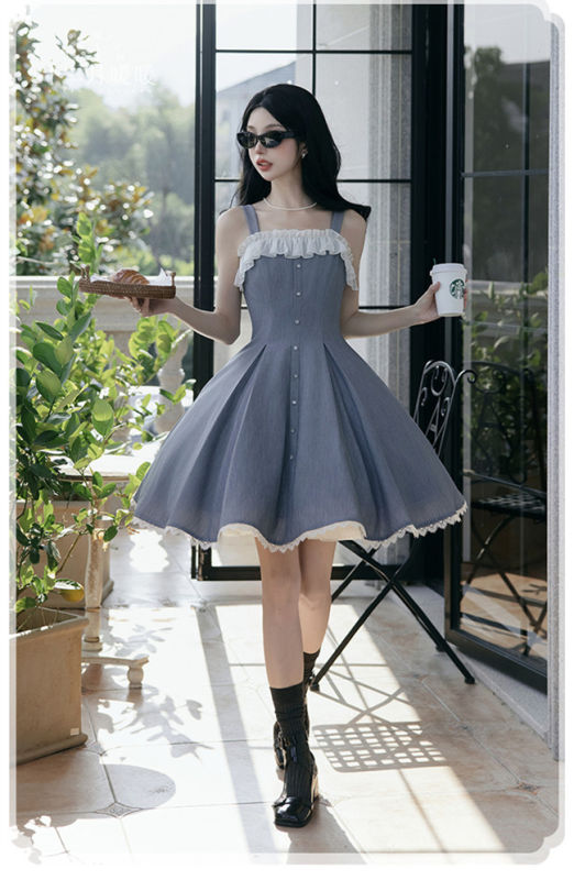 The Piano and the Song Lolita Jumper Dress
