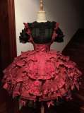 Lost Aqua Hybird Doll Lolita Dress and Cape
