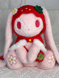 Rosy Dream Strawberry Rabbit Lolita Bag and Doll