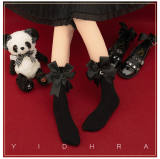 Bowknots Cotton Lolita Short Socks