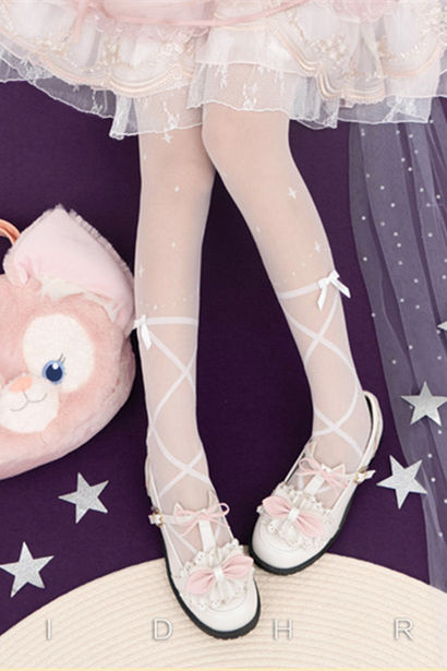 Yidhra ~Song of Ribbon Lolita Above Knee Socks