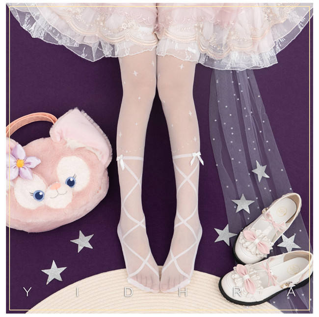 Yidhra ~Song of Ribbon Lolita Above Knee Socks