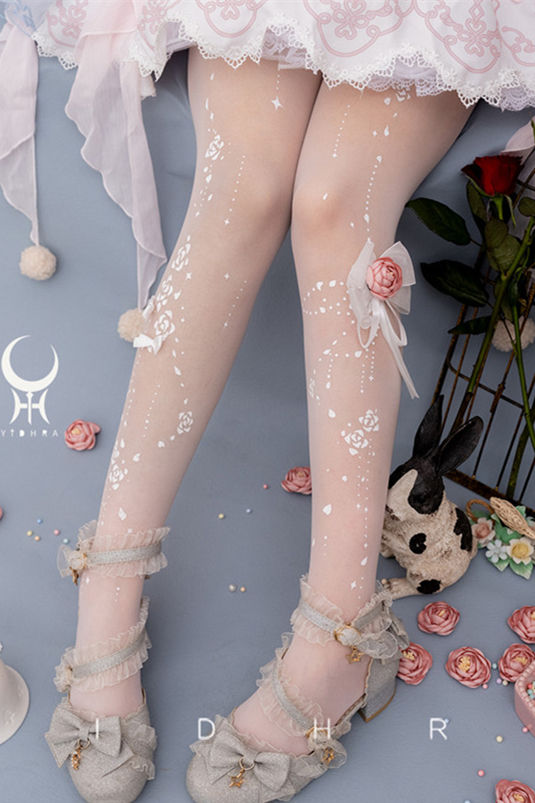 Yidhra Star and Rose Lolita Tights