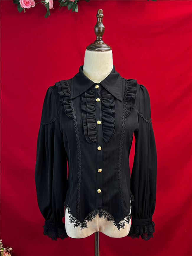 The Banquet Long Sleeves Vintage Lolita Blouse