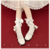 Bowknots Cotton Lolita Short Socks