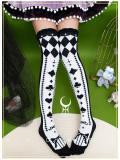 Yidhra Alice Story Above Knee Lolita Socks