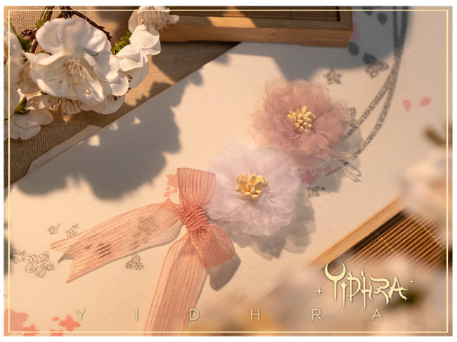 Yidhra Fragrant Peach Blossom Lolita Tights