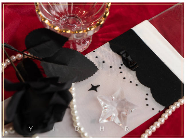 Yidhra ~Song of Ribbon Lolita Above Knee Socks