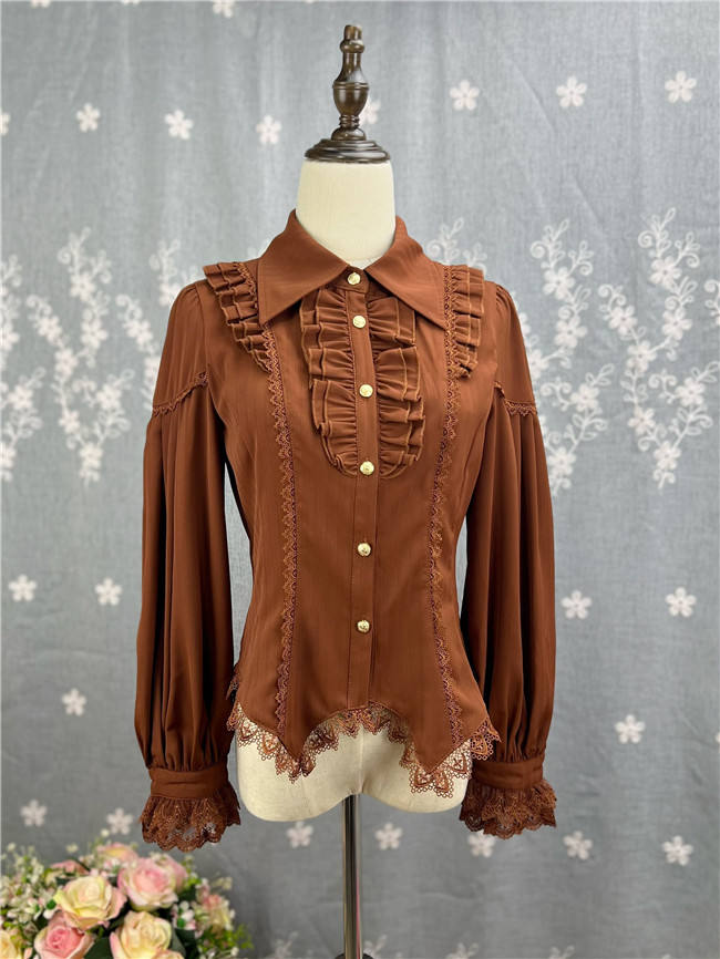 The Banquet Long Sleeves Vintage Lolita Blouse