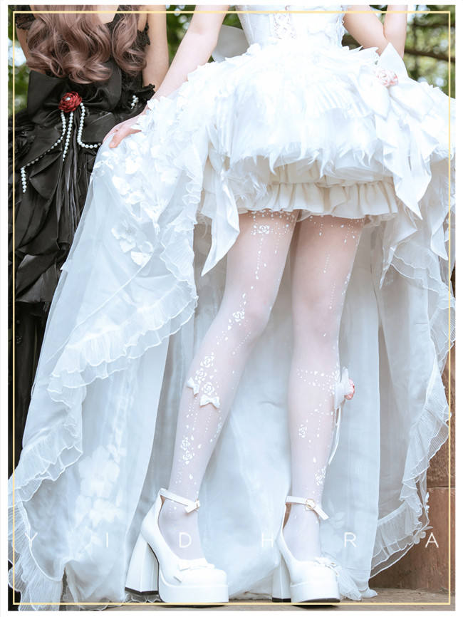 Yidhra Star and Rose Lolita Tights