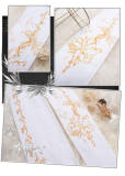 Flower Feather Lolita Tights
