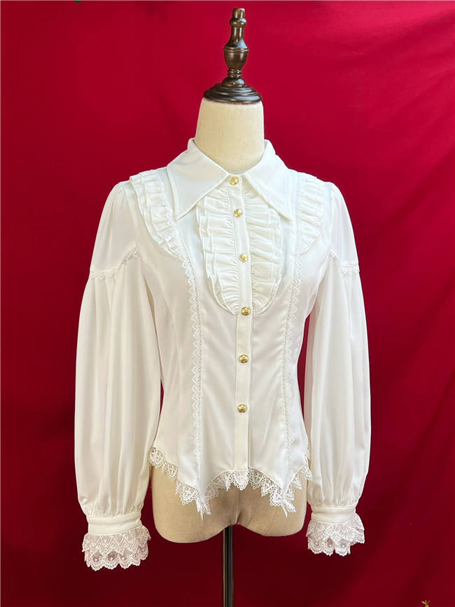 The Banquet Long Sleeves Vintage Lolita Blouse